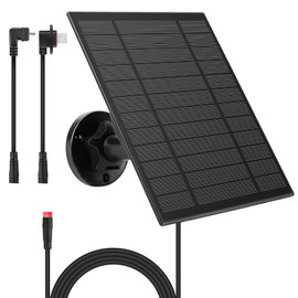 5W Solar Panel Compatible with Blink Outdoor 4(4th Gen)/Blink XT/XT2 and Blink Outdoor(3rd Gen) XT3/Blink Outdoor Camera, Blink Solar Panel with 11.8Ft Outdoor with Waterproof Plug