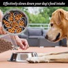 Anti-sling bowl cat anti-sling bowl dogs slow feeder dog bowl