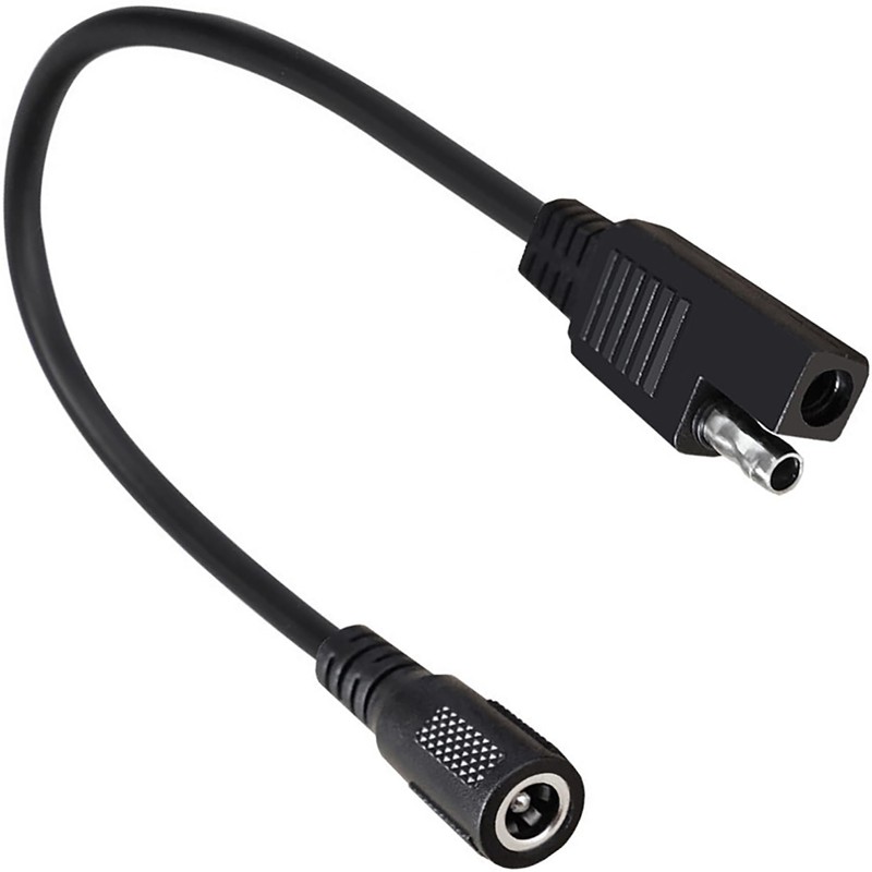 tunghey 2Pack 20AWG SAE Plug to DC5.5x2.1mm Female Converter Adapter