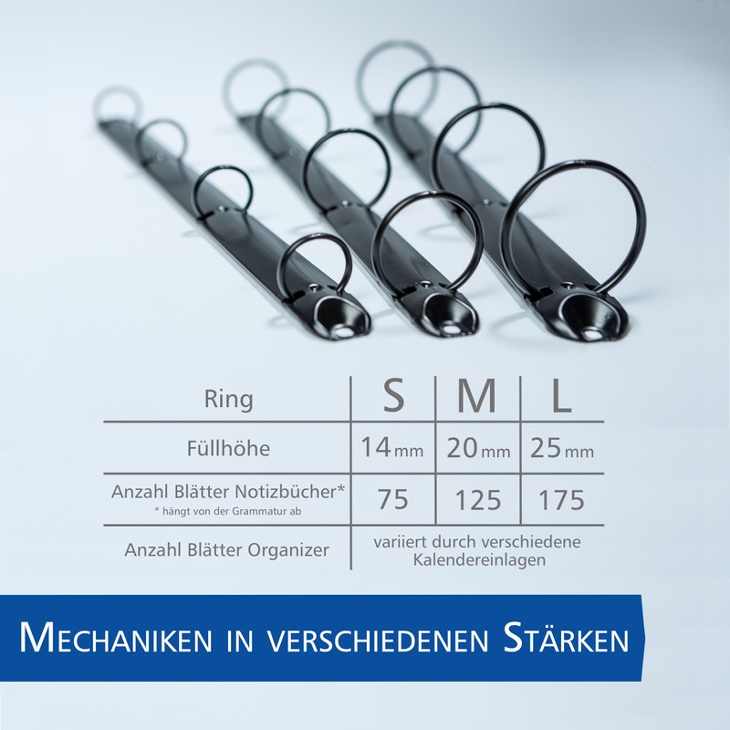 flexiNotes Notebook, A5, type: chamomile, dotted, 75 sheets, dotted, ring