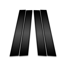 Upgrade Your Auto 4pc Carbon Fiber Pillar Post Covers for Toyota RAV4 2014-2018