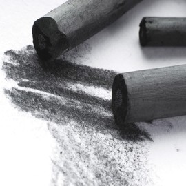 Dlicoda Vine Charcoal Sticks, 18-20 MM Jumbo Vine Charcoal Pencils for Artists, Beginners, 4 Pcs Natural Charcoal Stick for Sketching, Drawing, and Shading