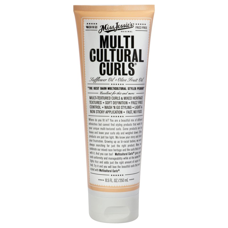Multi Cultural Curls by Miss Jessies for Unisex - 8.5