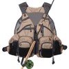 Kylebooker - Chaleco de pesca con mosca ajustable para hombres