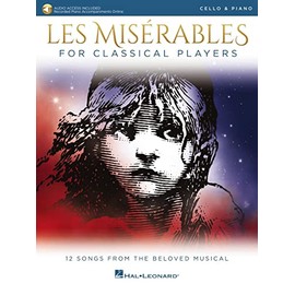 Les Miserables for Classical Players: Cello and Piano with Online Accompaniments