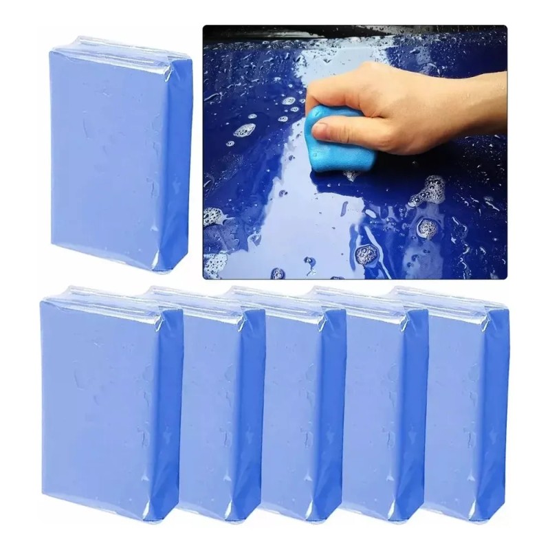 Hotu Barra Arcilla Descontaminante Auto Pack 6x100g Limpieza Efectiva