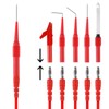 30PCS Back Probe Kit, Banana Plug to Copper Alligator Clip