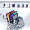 SUIDEK 60W Multiple Device Charging Station for Multiple Devices, 10