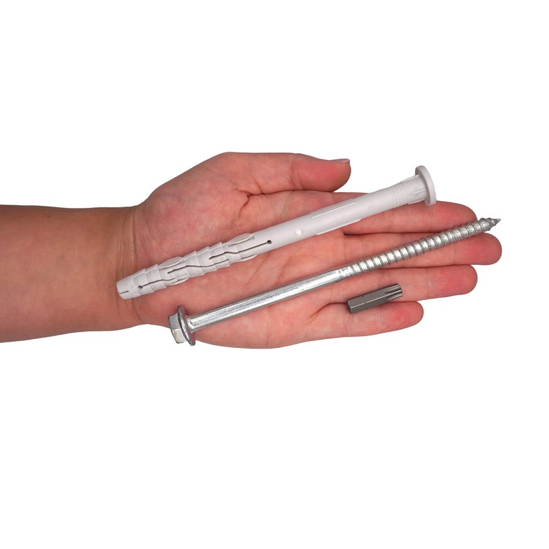 SKIR'CO (Pack of 4 pcs) Universal Frame Anchor 10 x