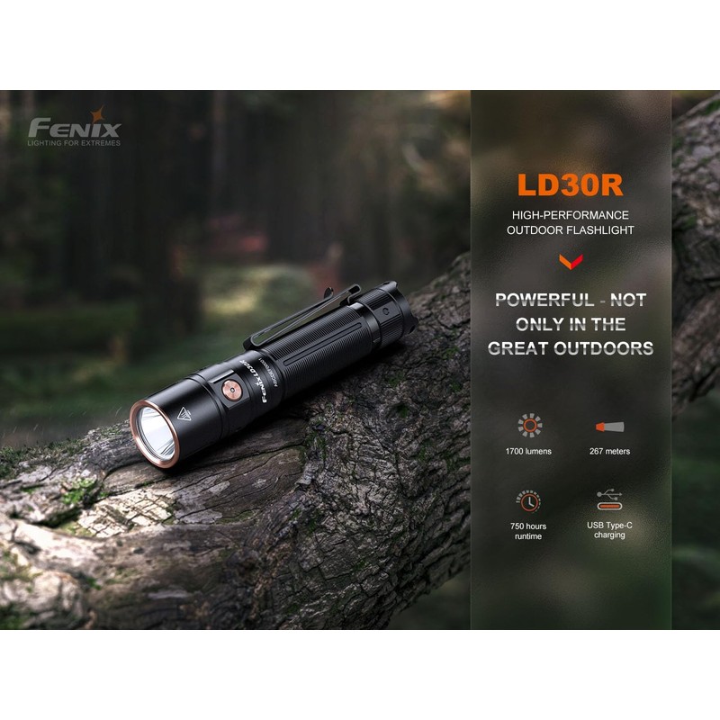 Fenix LD30R High-Performance Outdoor Flashlight ** Canadian Edition