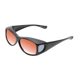 Medspex Fl011 Color Therapy Reading Glasses +1.25 Black/Tan Yellow Photophobia Light Sensitivity Therapeutic Chromotherapy