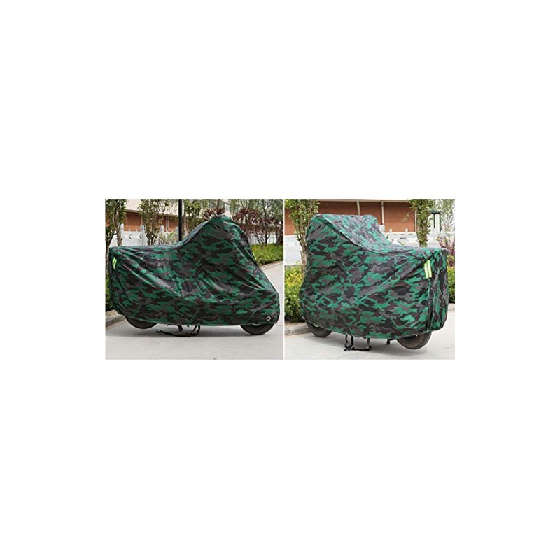 CarbonEnmy Bicycle Motorcycle Moped Cover Dustproof Protective Cover Waterproof (Camouflage