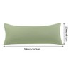 PiccoCasa Body Pillow Cover with Envelope Closure, Pillow Case for