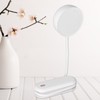 LED Desk Lamp with Gooseneck Night Light 3 Color Stepless