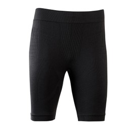 Comfortable Men's Sleep Bottoms Short | SleepPants Avior | Seamless - Without Disturbing Seams, Three Times Softer Than Cotton | Thermoregulating and Breathable Functional Sleepwear, black, L