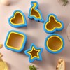 Sandwich Cutter Prevent Slip Rust Proof Cartoon Bread Press Mold