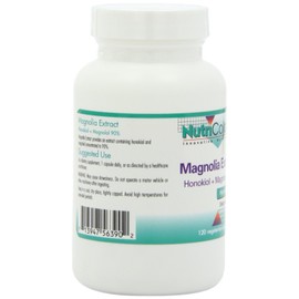 NutriCology Magnolia Extract - Stress and Sleep Support, Cortisol Balance - 120 Vegetarian Capsules