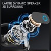 Wireless Headphones, Open Ear Headphones Wireless, Noise Cancelling Earphones for