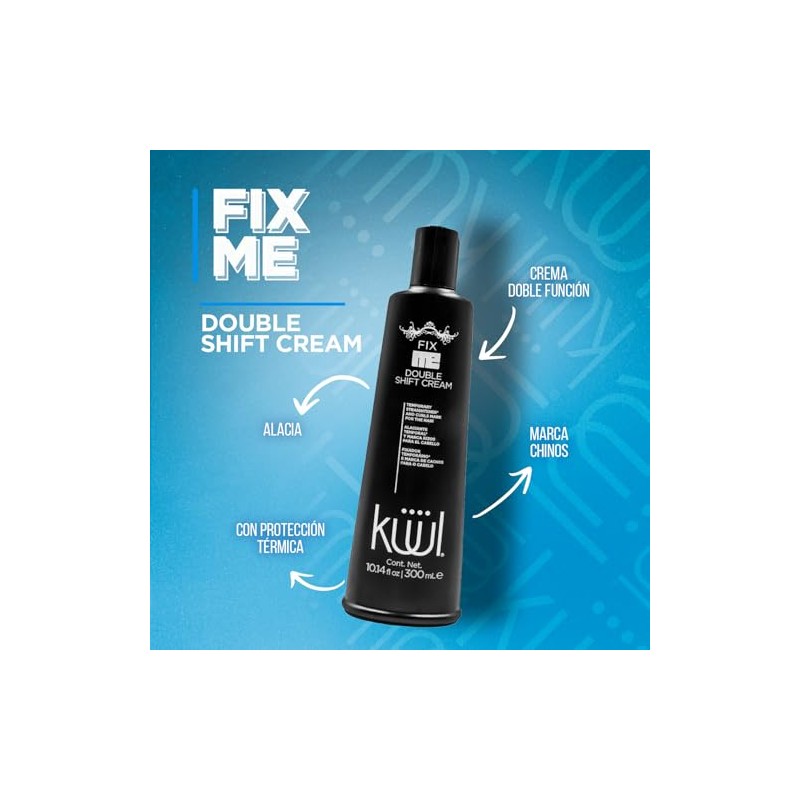 Fix Double Shift Cream 300 Crema Cabello Estilizar Alacia Temporalmente