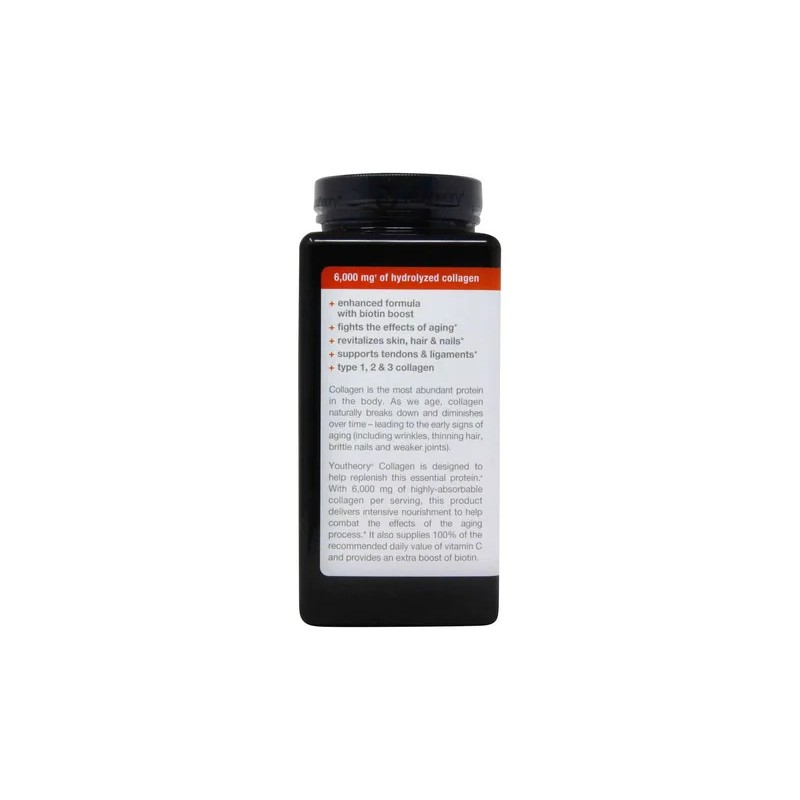 Frmula avanzada de colgeno Youtheory Collagen biotin 390 tabletas