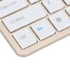Keyboard Mouse Combo Wireless 2.4G USB Ultraslim Portable Ergonomic Wearproof