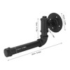 Wall Mounted Storage Rack Multifunction Pipe Hanger Clothes Towel Holder