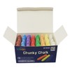 Bright Ideas PK40 Chunky Chalk Sticks, Bright Coloured Playground Chalk