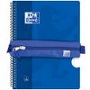 Oxford Pencil Case for Girls and Boys, Blue Pencil Case