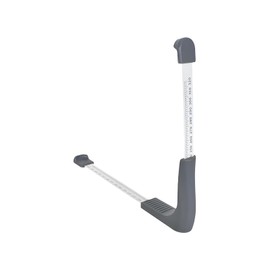 Teleskopierbares Schuhmessgerät, Präzises Schuhgrößenmesser für Kinder und Erwachsene, Fuß und Innenschuhmessgerät, Schuhgrößenmesser für Kinder Erwachsene Füße Messung von Fußgrößen (110–320 mm)