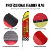 Auto Repair Advertising Feather Flag Pole Kit 4 Banner and