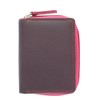 VISCONTI Rainbow Leather Ladies Purse Style RFID Blocking RB53 Plum