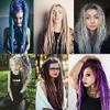 Synthetic Dreads 24 Inch 10 Strands Ombre Black and Purple
