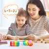 Moncolis Pack of 2 Maths Learning Toys Magnetic Calculation Roll