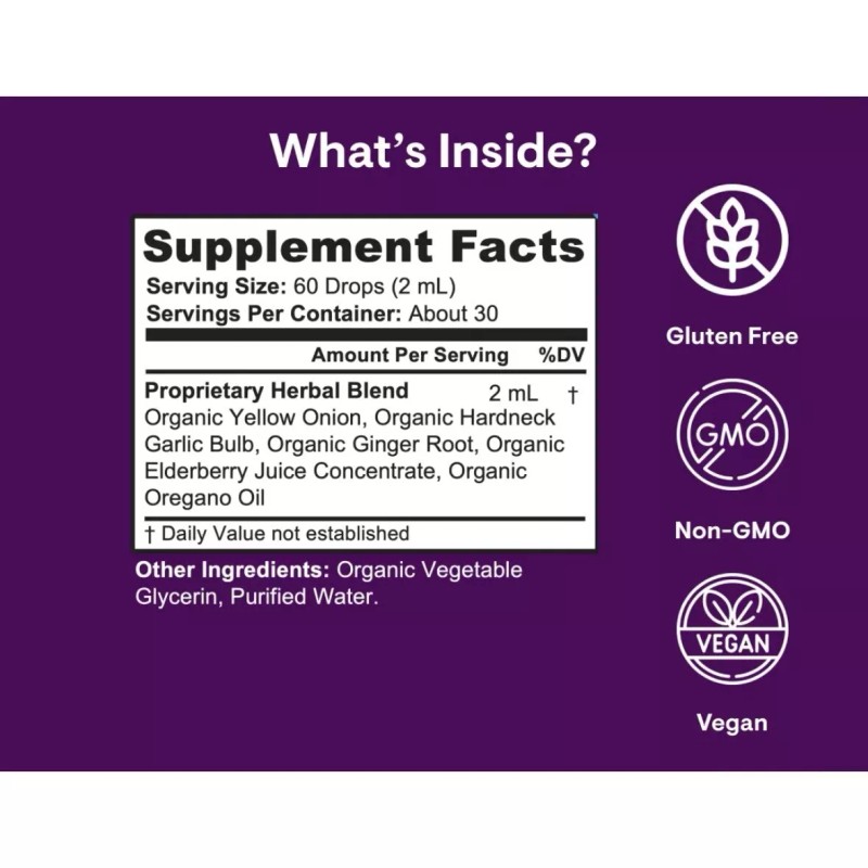 Leefy Organics Immunity Defense Blend: Organic immune support,