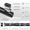 VOIIY 2 Pack Curtain Rods for Windows 48 to 84