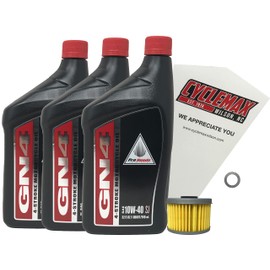 Cyclemax Oil Change Kit compatible with 2015-2023 Honda Rancher 420