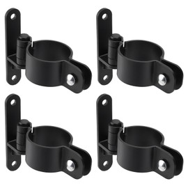 SPARKWHIZ Gate Hinges Wall Mount 2-3/8'' Pipe Gate Hinge with 5/8'' Pin for Barn Fence Farm and Sports Field Gate, ONLY Fit 2-3/8'' OD Posts, Pipes, Pack of 4