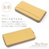 [Blanpom] Wallet Women's Genuine Leather Long Wallet Long Wallet Bi-color
