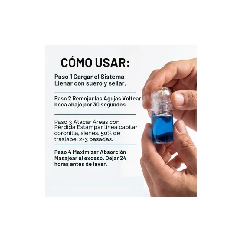Péptidos de Cobre Cabello, Copper Peptide Serum, Mild Maintenance for