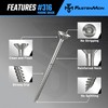 FM FastenMon #10 x 3 Marine Grade Type 316 Stainless