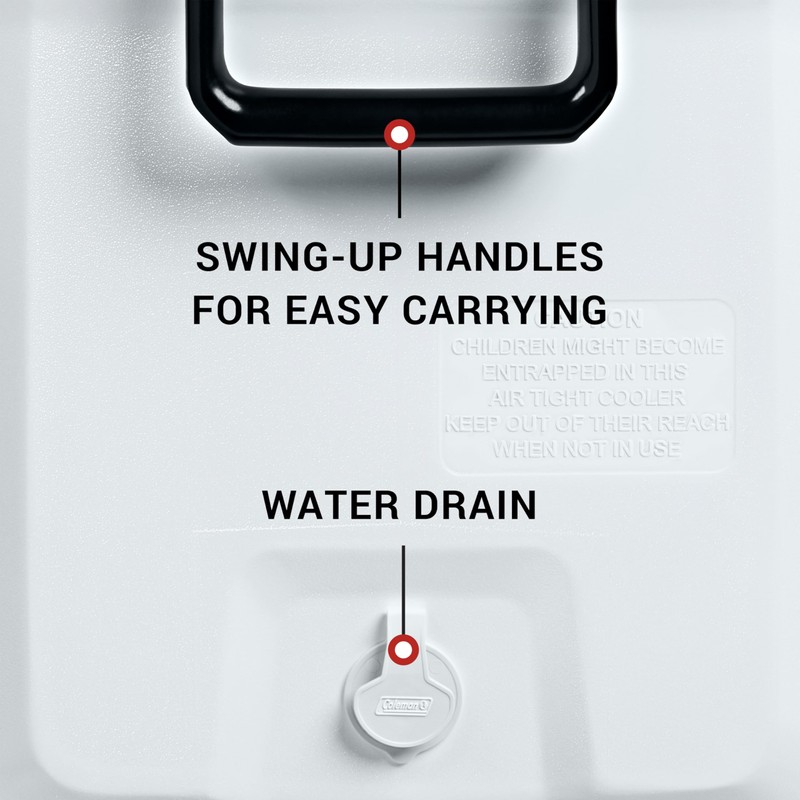 Coleman Marine Cooler with Fully Insulated UV Guard Lid &