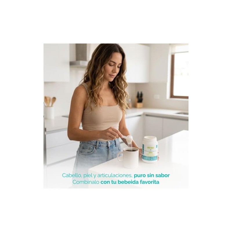 Life180 Dúo Colágeno Hidrolizado Puro 10g Polvo Natural Sin sabor