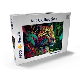 MyPuzzle Leopard Pop Art Style Premium 1000 Piece Puzzle - MyPuzzle Special Collection by Starnberger Spiele