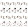 Josojoou 10 Pairs of Overall Buckles Replacement, Adjustable Overall Clasp