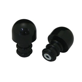 POSH 200940 Weight Nylon Bar End for Aluminum Handles, Black