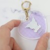 Kuromi Acrylic Key Chain Pokopoko Patch Series