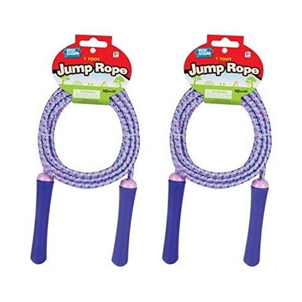Toysmith 9413 7' Jump Rope Assorted Colors