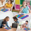 12 x 12 Multiplication Game Table，Multiplication Flash Cards Right-Angled Rainbow