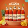 Tejava Peach Black Iced Tea, 24 Pack, 12oz Glass Bottles,
