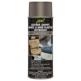 SM Arnold Refinishing Spray Paint - CHESTNUT 11 Oz. - For Leather, Carpet, Vinyl, Metal, Plastic, Polycarbonate, Polypropylene, Acrylic, Lexan, Fiberglass | Pro Grade Aerosol Refinisher